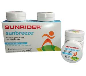 Sunrider regenerációs olaj és balzsam